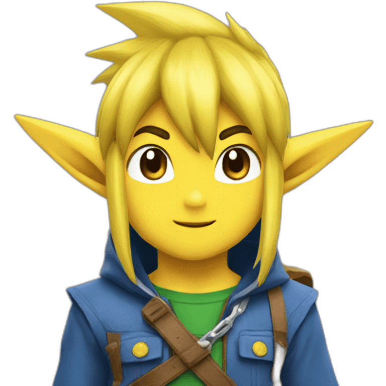 Link sur pikatchu emoji