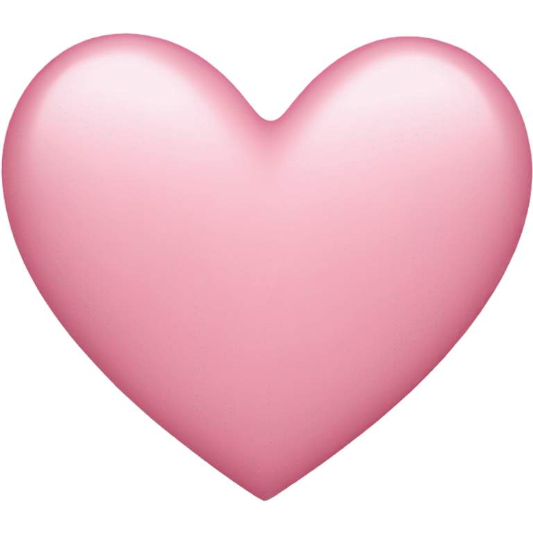 light pink heart emoji