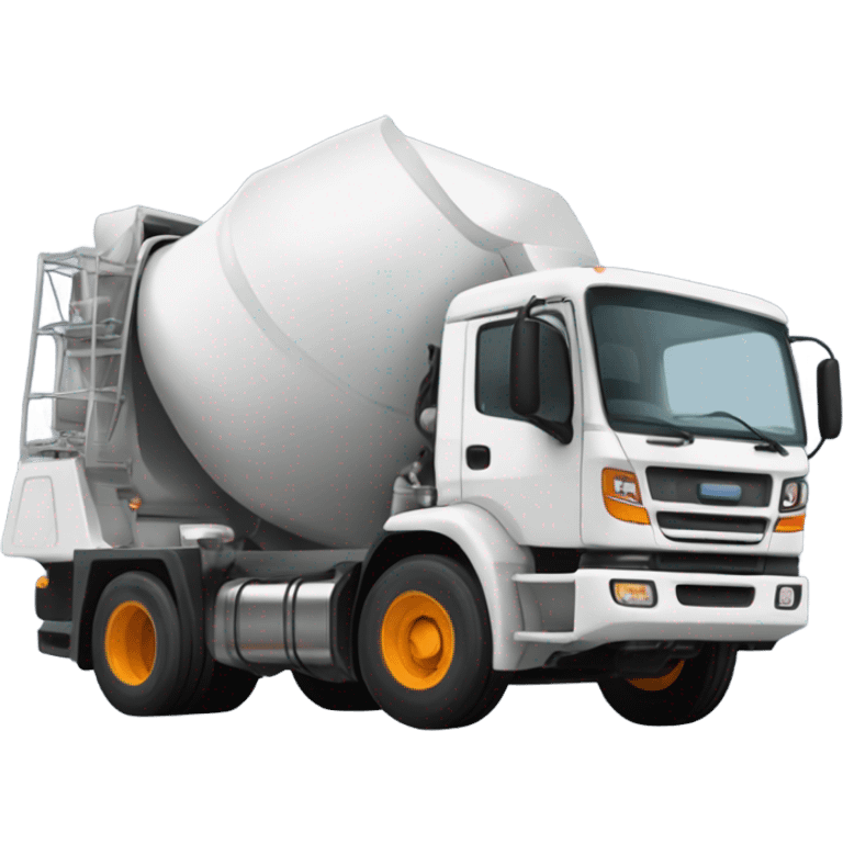 concrete mixer truck  emoji