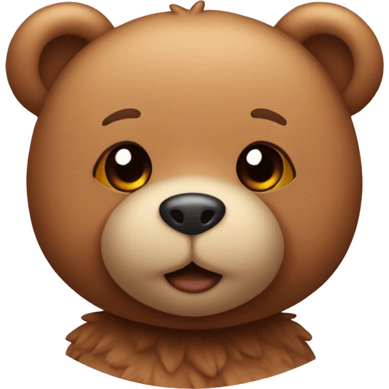 Cute Teddy bear emoji