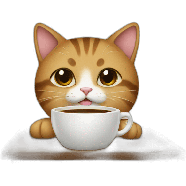 cat-with-coffee emoji