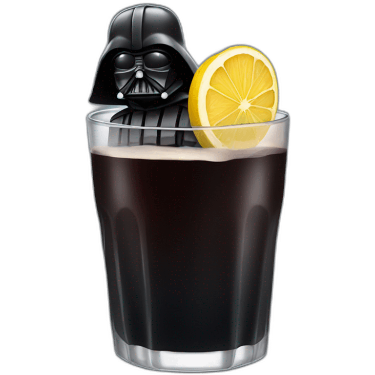 Dark vador drink emoji