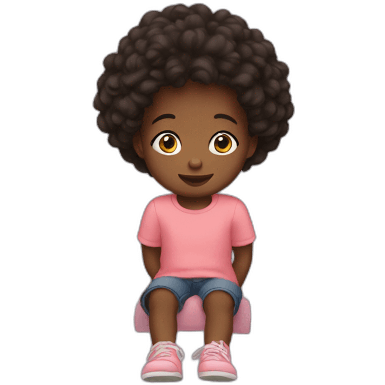 black babysitting emoji