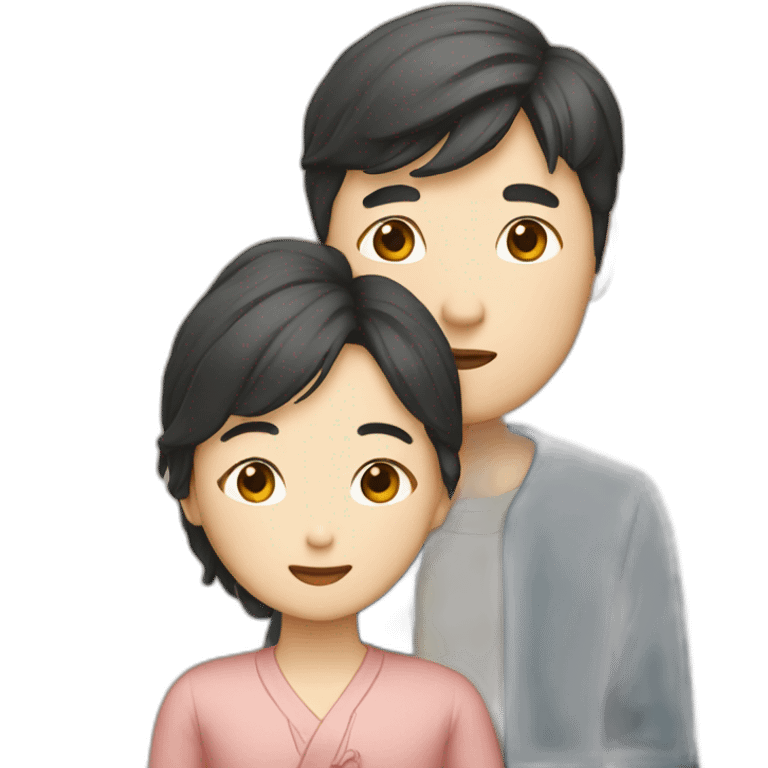 Couple Coréen  emoji