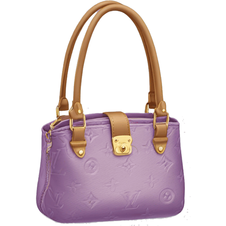 Light Purple Louis Vuitton Purse emoji