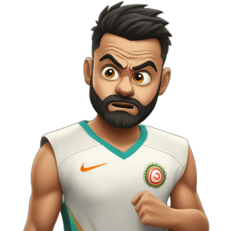 Virat Kohli Shock  emoji