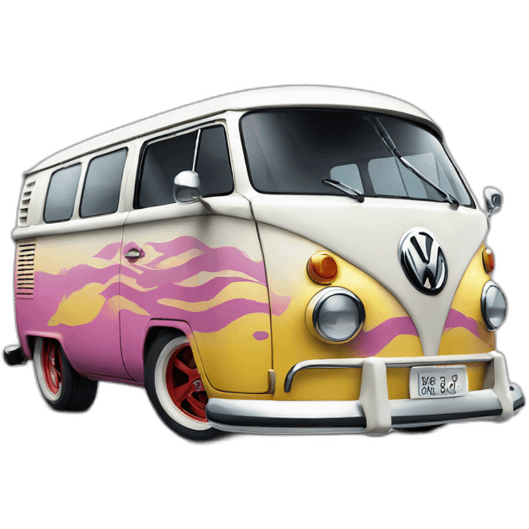 Volkswagen Kombi Dragster emoji