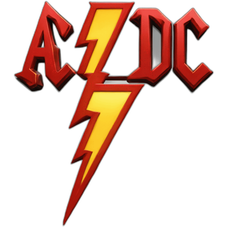 Acdc logo emoji