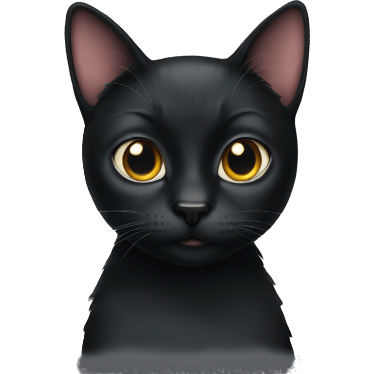 Black cat emoji