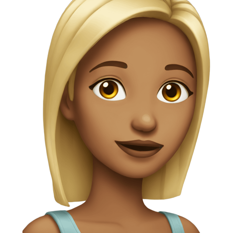 Beautiful girl  emoji