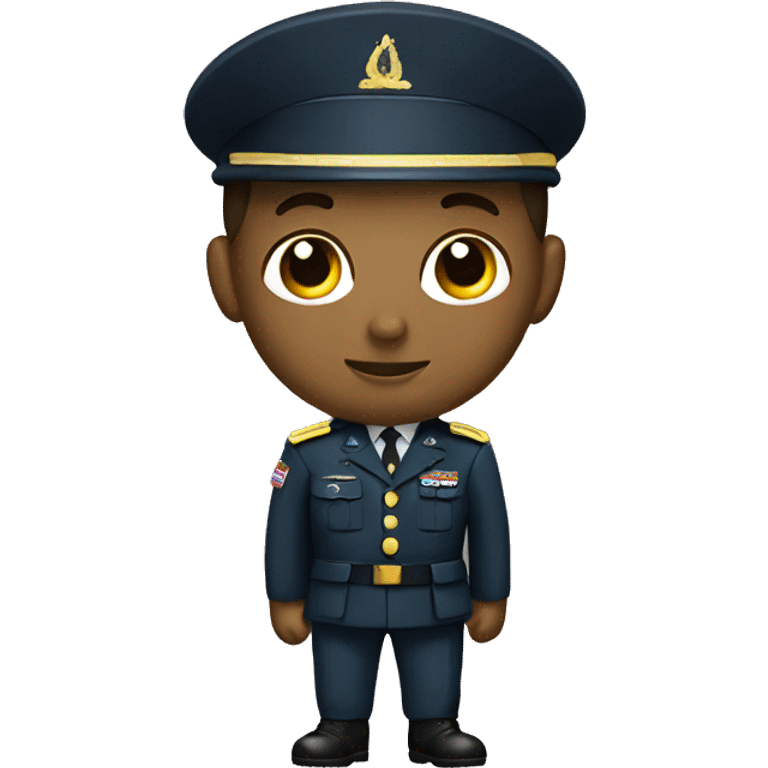 military boy in uniform emoji