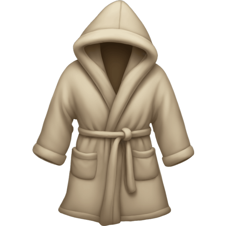 Cozy robe  emoji