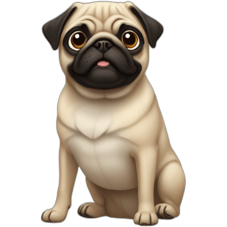 pug dog emoji