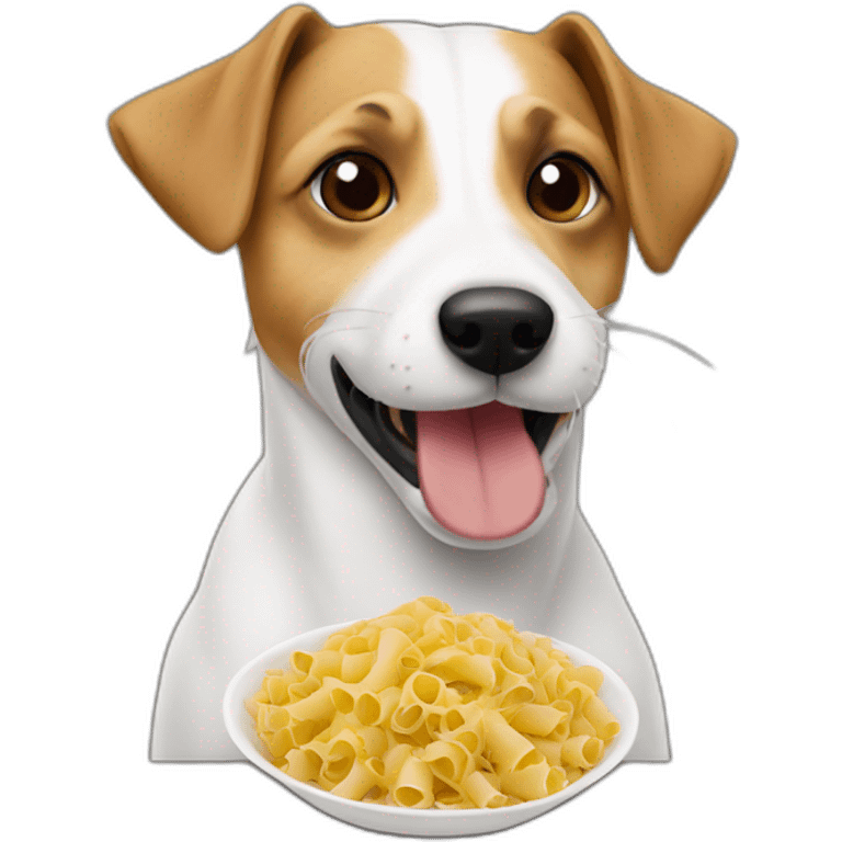 jackrussel-eat-pasta emoji