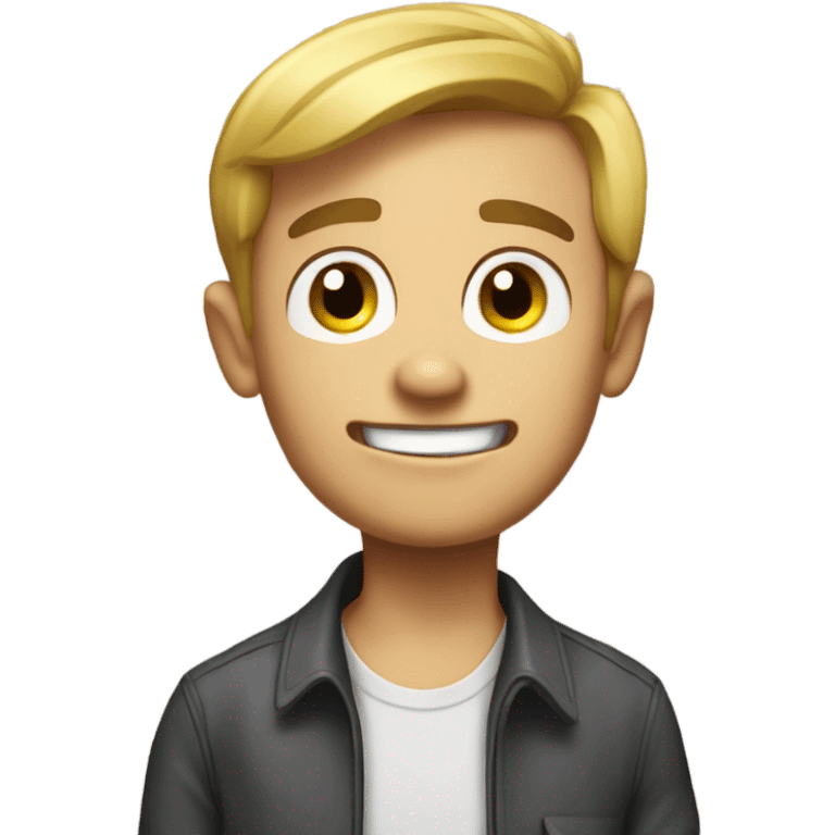 Cartoon mania Timmy emoji