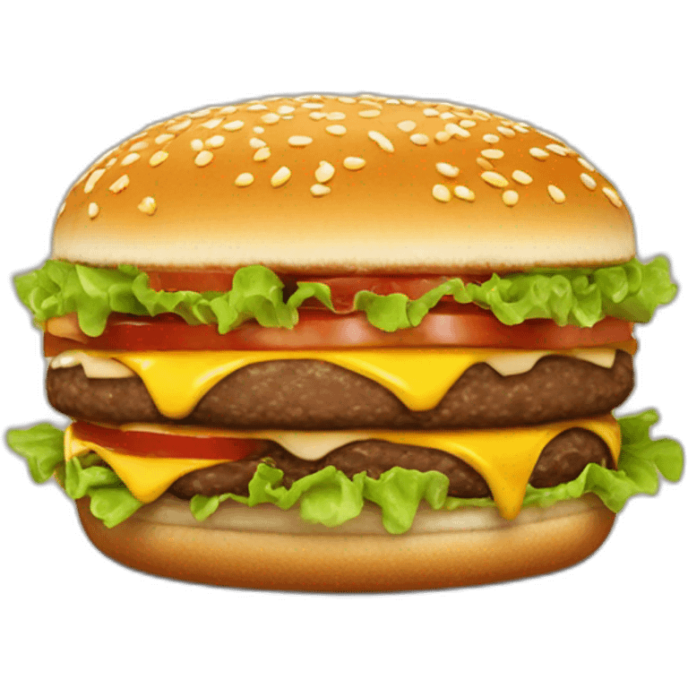 Chat qui mange Burger King  emoji