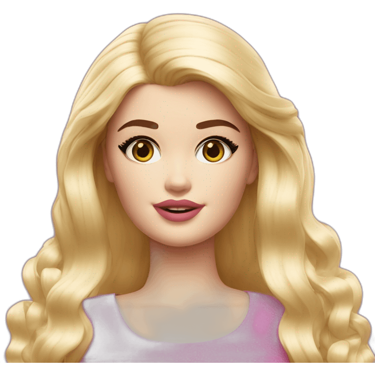 Barbie Ferreira blond emoji