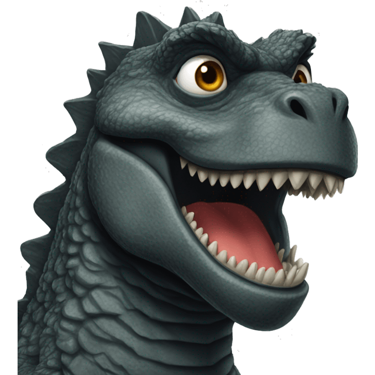 Godzilla as James Bond  emoji