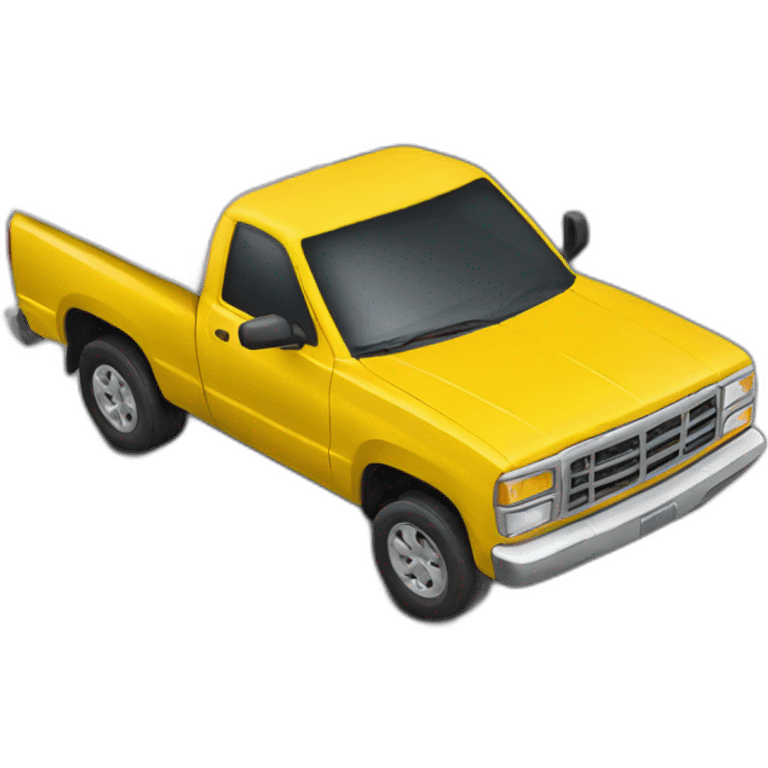 yellow pick up point emoji