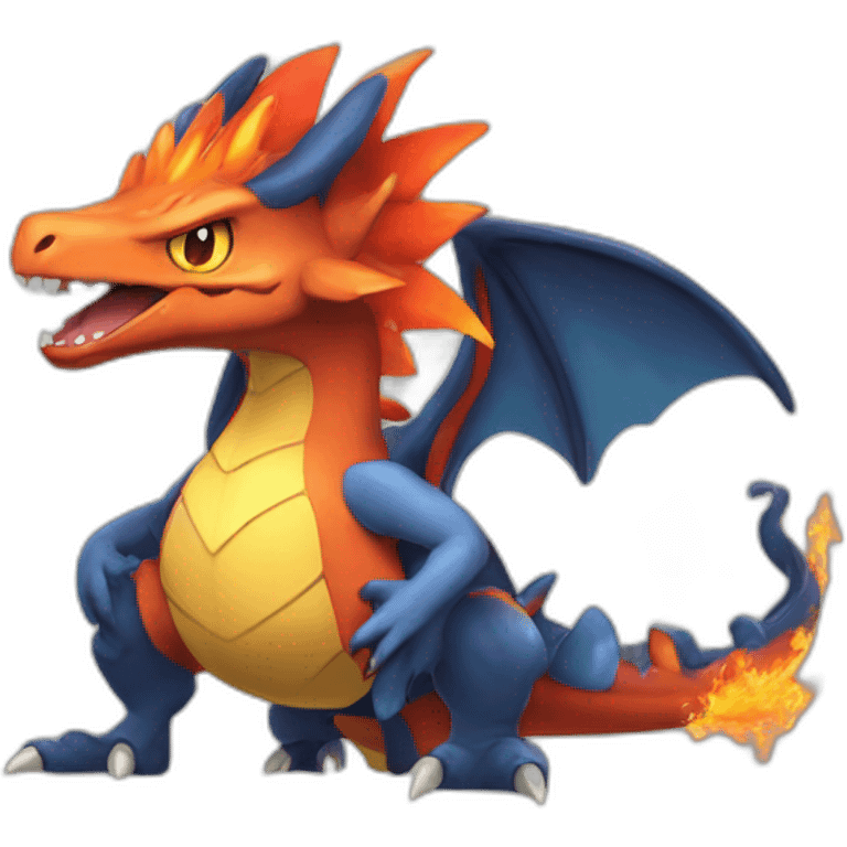 Dracaufeu pokemon emoji