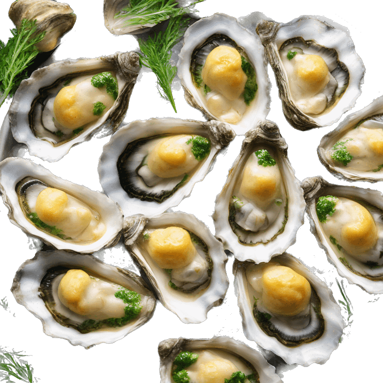 Oysters Rockefeller emoji