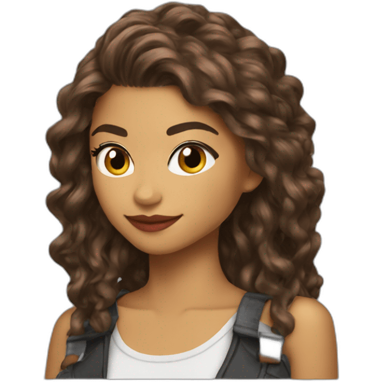 zendaya con cola emoji