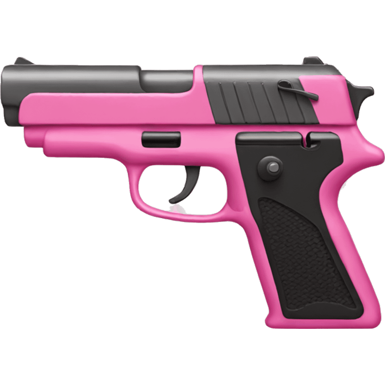 pink gun emoji