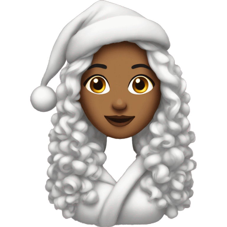 Coquette Christmas emoji