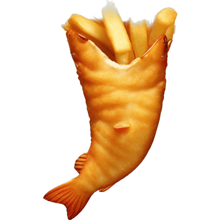 Fish and chips emoji