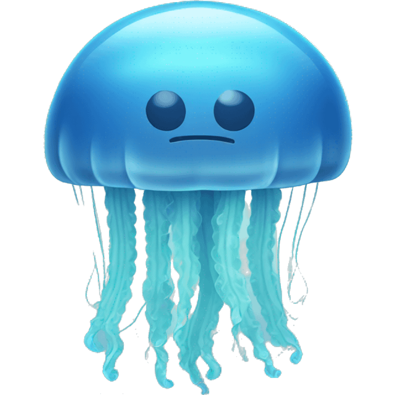 Light blue jellyfish emoji