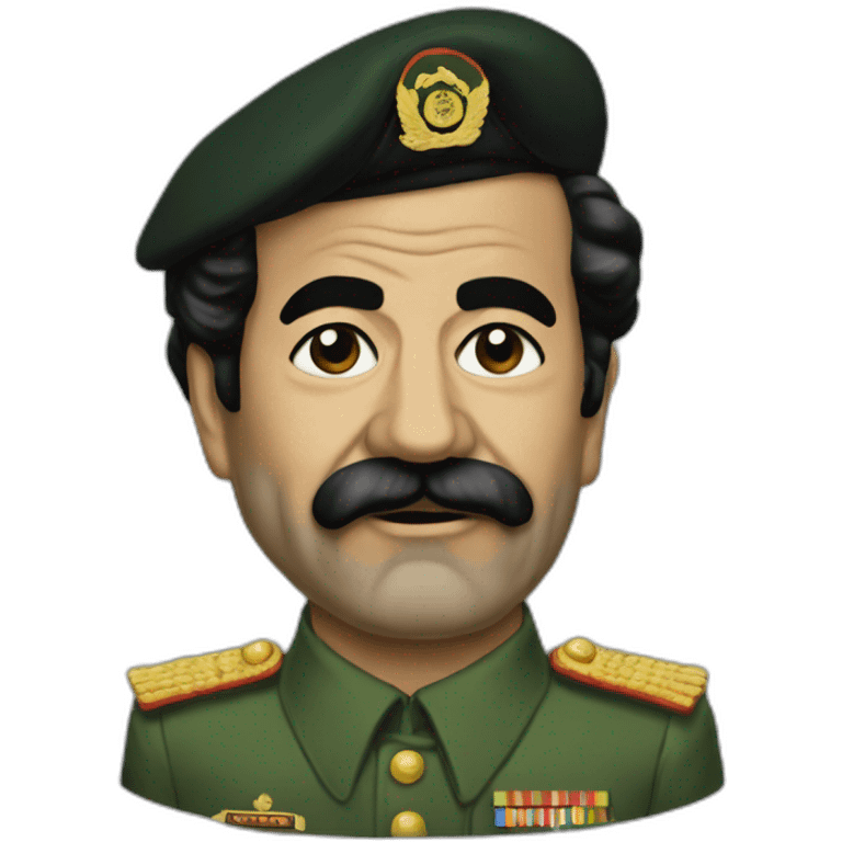 Saddam hussein emoji