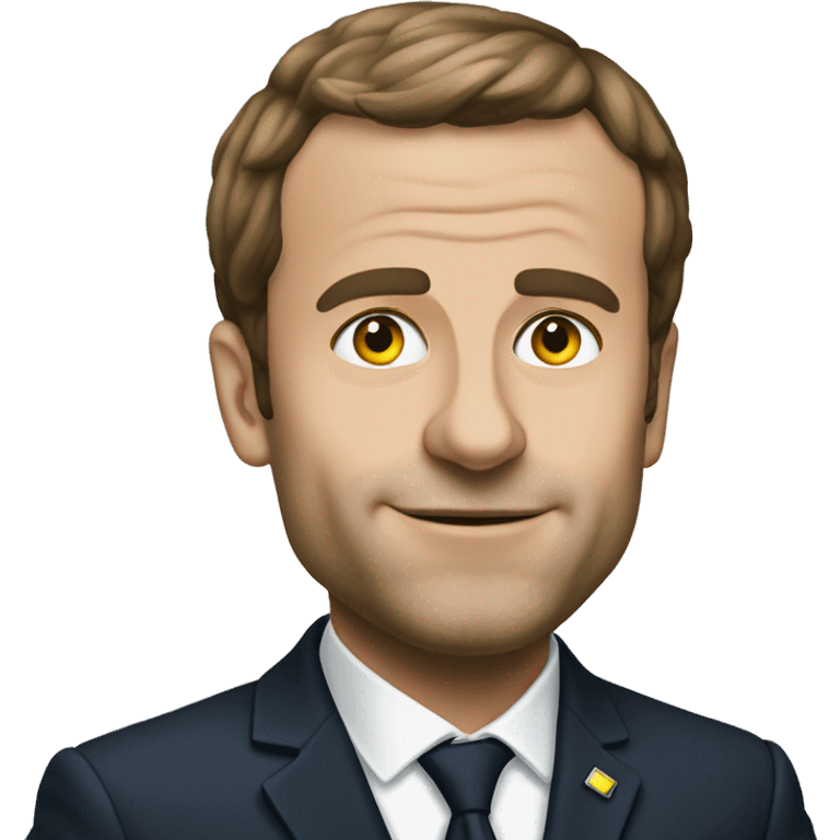 Macron SDF emoji