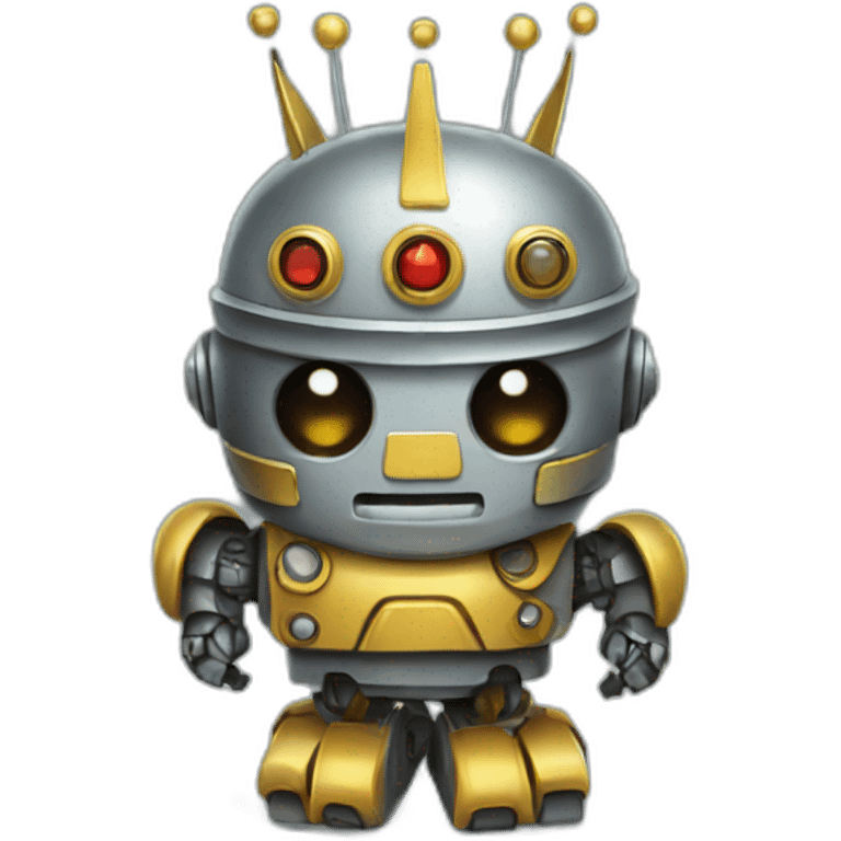 robot-king emoji