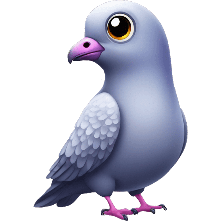 Disco pigeon emoji