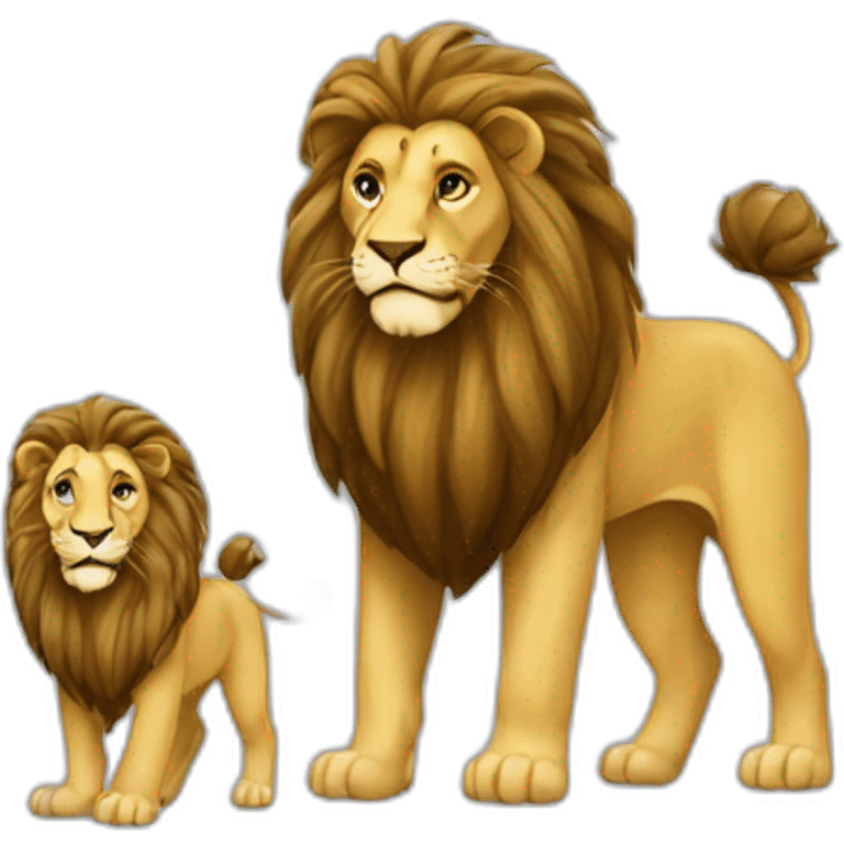 iran flag lion and son emoji