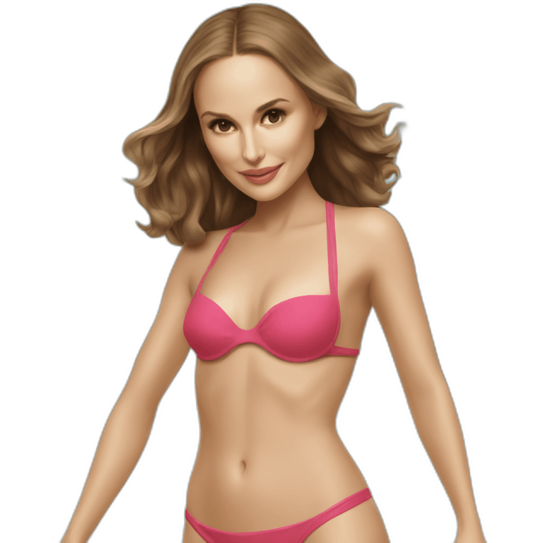 Natalie portman bikini emoji