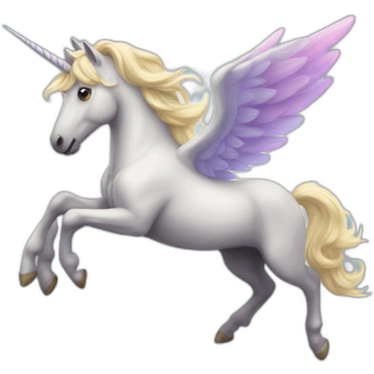 flying unicorn emoji