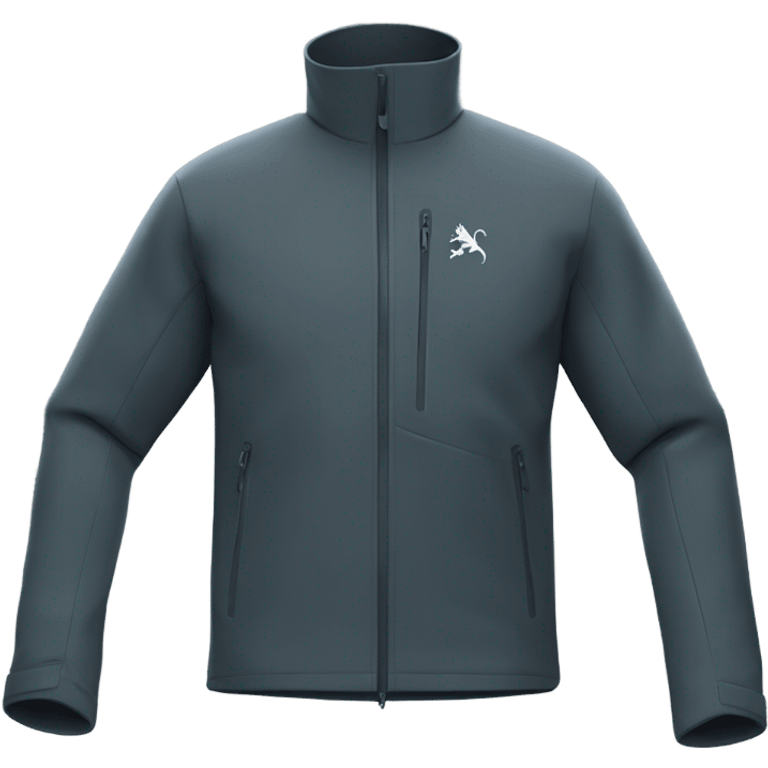 Arcteryx jacket with no hood emoji