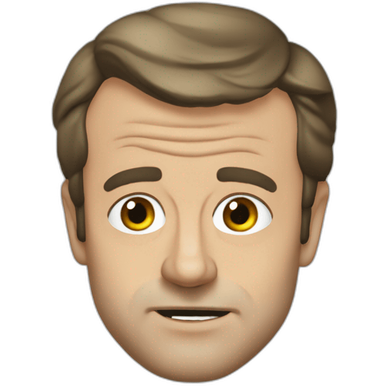 Emmanuel Macron qui fume emoji