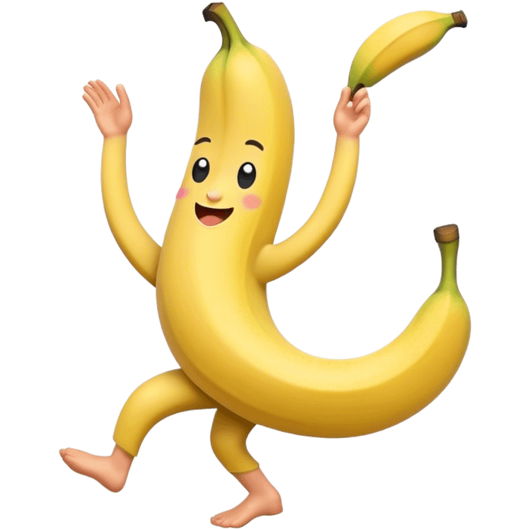 Banana dancing  emoji