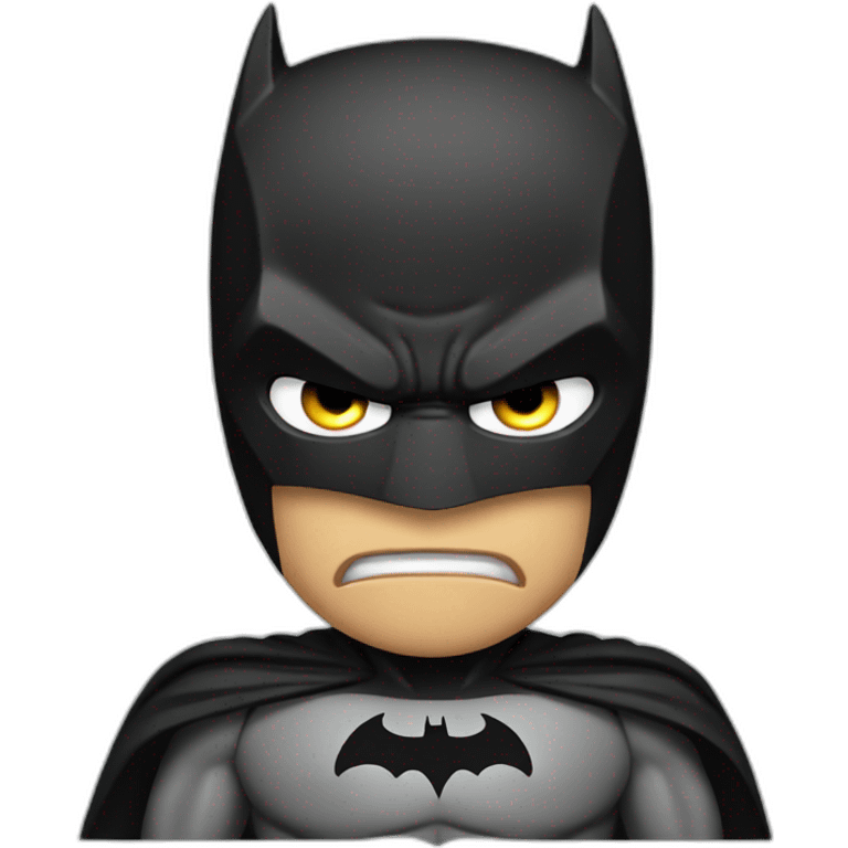 angry batman emoji