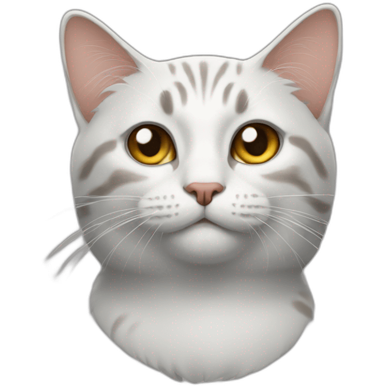 Smart cat  emoji