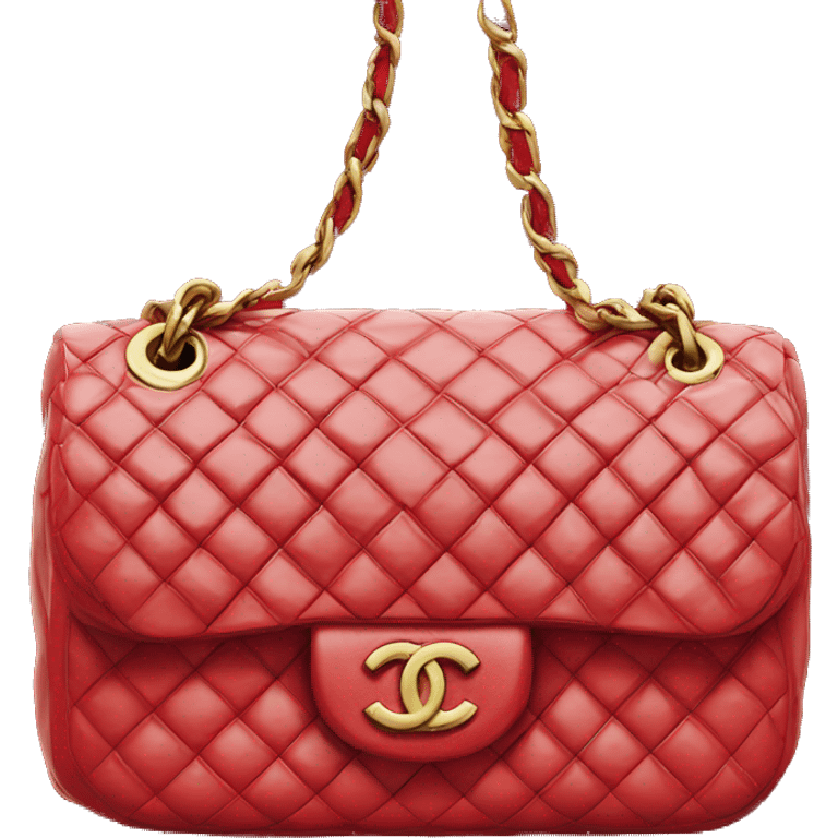 Chanel bag Red emoji