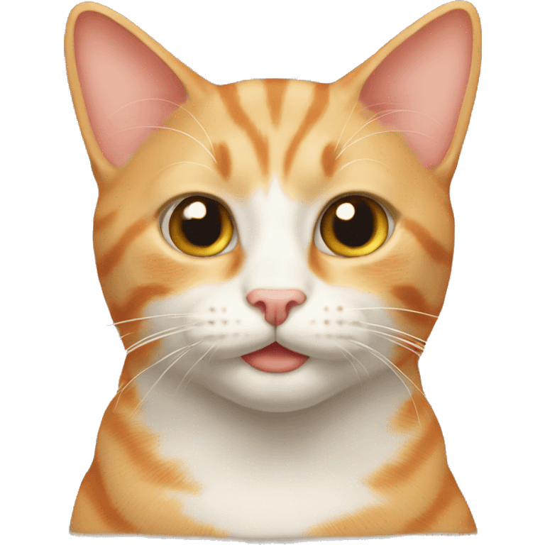 cream orange tabby cat emoji