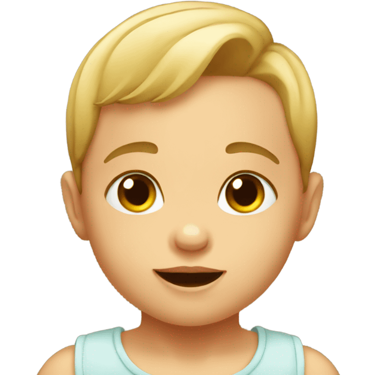 Cute baby emoji