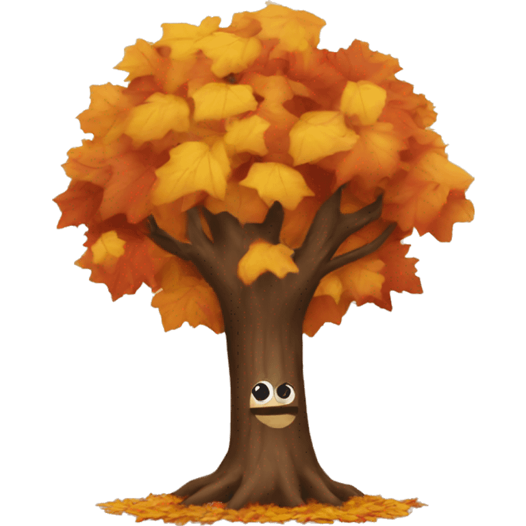 Autumn emoji