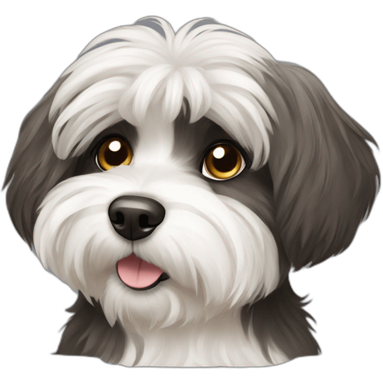 Dog havanese full height emoji