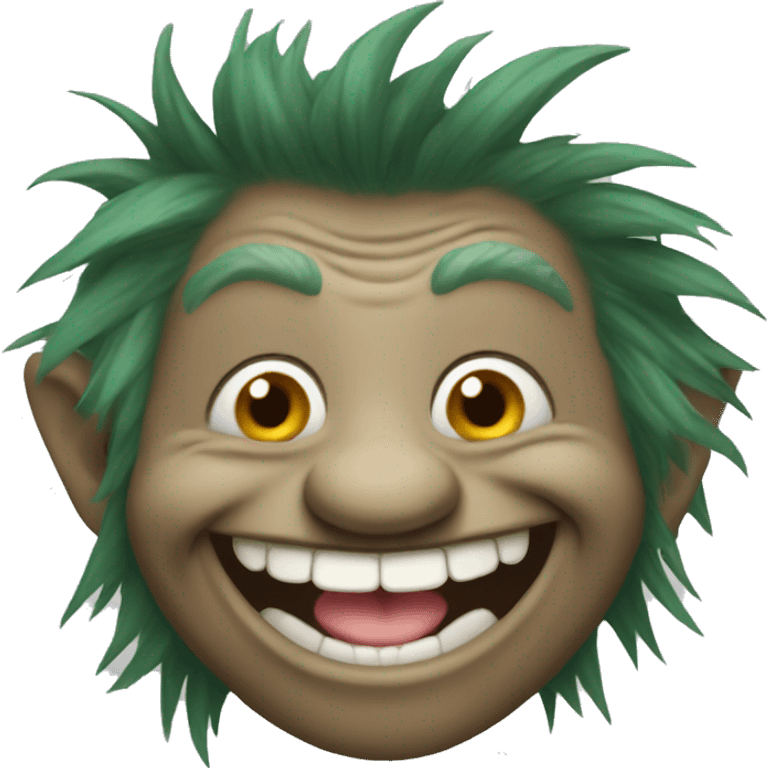 Happy troll  emoji