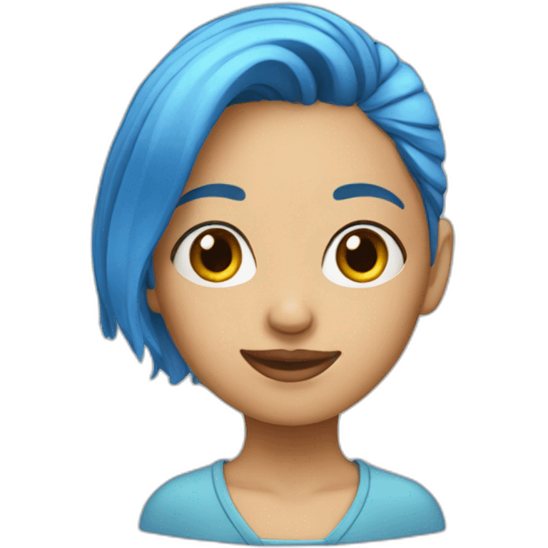 blue-hair-woman emoji