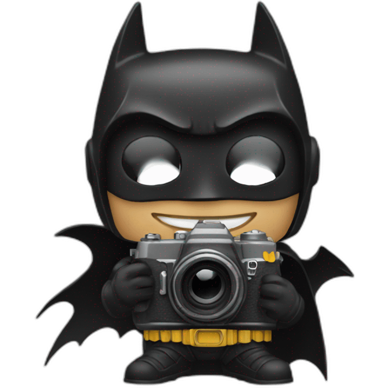 batman with camera emoji